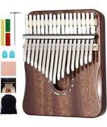 Kalimba Thumb Piano 17 Key Finger Piano (Kalimba-Brown). - $35.98