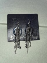 Vintage Premier Designs Manhattan Fishhooks Earrings Nice Hooks USA - £10.17 GBP