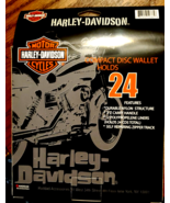 HARLEY DAVIDSON 24 CD HOLDER Official Licensed- NEW - £9.37 GBP