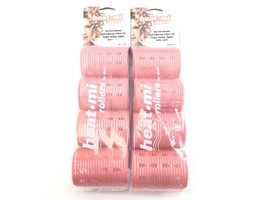 THERMAL SELF ADHERING HEAT ROLLERS 44mm ROLL CURLERS - 2 PACK  Heat*Mi R... - £5.80 GBP