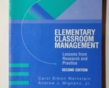 Elementary Classroom Management: Lessons from Research and Practice by W... - $11.87
