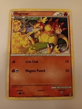 Pokemon 2011 Call Of Legends Magmar 62/95 Single Trading Card Near Mint - £11.79 GBP