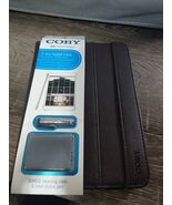 NEW Colby 7-8&quot;  Protective Tablet Case Brown. Includes cloth and stylus. - $266.95 MXN