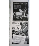 Heywood Wakefield Absorbine Jr Small Print Advertisement Art 1920s - £7.05 GBP