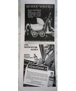 Heywood Wakefield Absorbine Jr Small Print Advertisement Art 1920s - $12.32 CAD