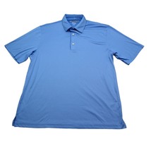 Greg Norman Shirt Mens Large Blue Polo Golf Casual Camp ML75 - £14.42 GBP