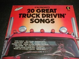 K-tel presents 20 great truck drivin&#39; songs vinyl Skeeter Davis/ Johnny Paycheck - £22.95 GBP