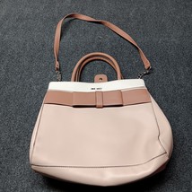 Nine West Bag Purse Women Pink Inner Zip Pockets With Shoulder Strap Han... - $31.59