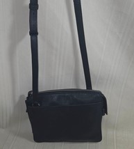 Lucky Brand Crossbody Black Leather Purse Bag - $24.74