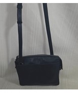 Lucky Brand Crossbody Black Leather Purse Bag - $24.74