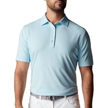 Peter Millar bishop performance jersey polo Shaved Ice - $78.00