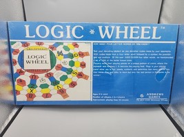 Logic Wheel Board Game Andrew&#39;s Games Vancouver Rare Sealed - $39.57