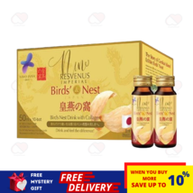 Nano Japan Nano Bird&#39;s Nest w/ Collagen-Skin Cell Repair &amp; Metabolism 50ml x 10s - £66.00 GBP