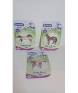 Breyer Stablemates Horse Crazy Lot of 3 Appaloosa Quarter Horse Mustang ... - £16.13 GBP