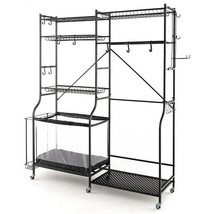 Sports Equipment Organizer for Garage - Color: Black - $221.99