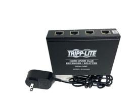 Tripp Lite B126-004 HDMI Over Cat5 Extender Splitter 4-Port Local w/ AC Adapter - £19.67 GBP