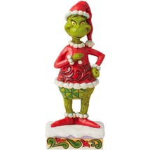 Jim Shore Dr. Seuss Happy Grinch Figurine 6.5&quot; NIB NEW - $48.99