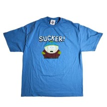 2006 Comedy Central Eric Cartman South Park Sucker Shirt Size XL Blue - $29.65