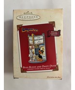 Hallmark Keepsake Ornament Bugs Bunny &amp; Daffy Duck Looney Tunes Back in ... - $376.30 MXN