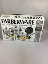 Farberware High Performance Stainless Steel 12 Piece Set - £66.25 GBP