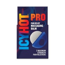 2 PACK Icy Hot PRO Pain Relief Massaging Balm *11/25 &amp; 07/26* with Easy-... - $18.99