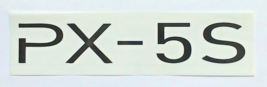 Casio PX-5S Privia Digital Piano Sticker Decal for Rear Panel of of your... - $22.45 CAD