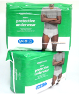 Mens Protective Underwear Maximum Absorbency Small/Medium 2 Packs of 20 NEW - $14.10