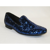 Men's Sequence Shoes by Giorgio Brutini formal Slip on 17930 Cohort Blue image 2