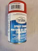 Spray Enamel 1250 Flat Red 3 oz. - £11.14 GBP