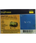 Viega ProPress 3/4 in. Press x 1/2 in. MPT Zero-Lead Bronze Reducing Ada... - $13.97 CAD