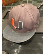 Miami Hurricanes New Era Fitted Cap 7 3/4 *Pre-Owned w/Wear* nnn1 - $16.28 CAD