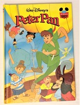 Disney&#39;s Hardcover Vintage Children&#39;s Book Peter Pan 1993 - £4.75 GBP