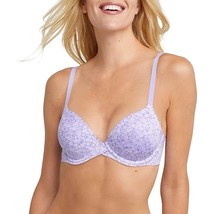 Maidenform Women&#39;s 38D One Fab Fit Underwire Bra Lavender - £21.13 GBP