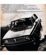 1970 Volvo Cars Advertisement Vintage Automobile Showroom Traffic F15N - $34.17 CAD