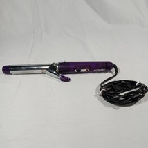 Conair Supreme Curling Iron 1-inch barrel - PURPLE SPARKLE - CB433 - Safety Tip - £9.14 GBP