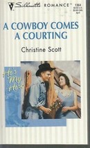 Scott, Christine - A Cowboy Comes A Courting - Silhouette Romance - # 1364 - £1.59 GBP