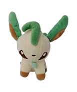 2013 Pokemon Leafeon Plush 5&quot; Stuffed Toy Game Freak - $14.84