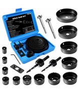Hole Saw Set, 22Pcs Hole Saw Kit With 3/4&quot; To 5&quot; (19Mm-127Mm) 13Pcs Saw,... - $721.71 MXN