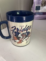 Vintage Fridge William Perry #72 Chicago Bears Thermo Serv NFL Coffee Mu... - $7.69