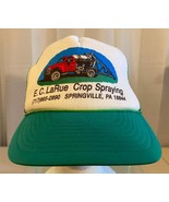 Printed Image E C La Rue Crop Spraying Adjustable Trucker/Baseball Hat P... - $130.17 MXN