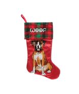 ASPCA Boxer Velour Christmas Stocking, Multicolor 20 inch - $22.76