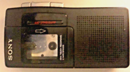 Vintage Sony M-529V Handheld Microcassette Recorder Black parts or repair - £13.36 GBP