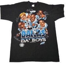 VTG Dallas Cowboys Da' BOYS Stadium Stars Cartoon NFL T Shirt Single Stitch Sz L - $80.96