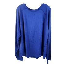 All in Motion Men&#39;s Blue Performance Long Sleeve T-Shirt  XXL 2XL - £10.22 GBP