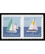 2023 48c Sailboats, Postcard Rate, Pair Scott 5747-5748 Mint F/VF NH - $2.04