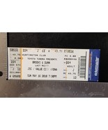 BROOKS &amp; DUNN - LAST RODEO TOUR MAY 16, 2010 UNUSED WHOLE CONCERT TICKET - $15.00