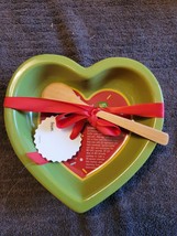 Abbey Press Heart Shape Dish W/spoon - $8.99