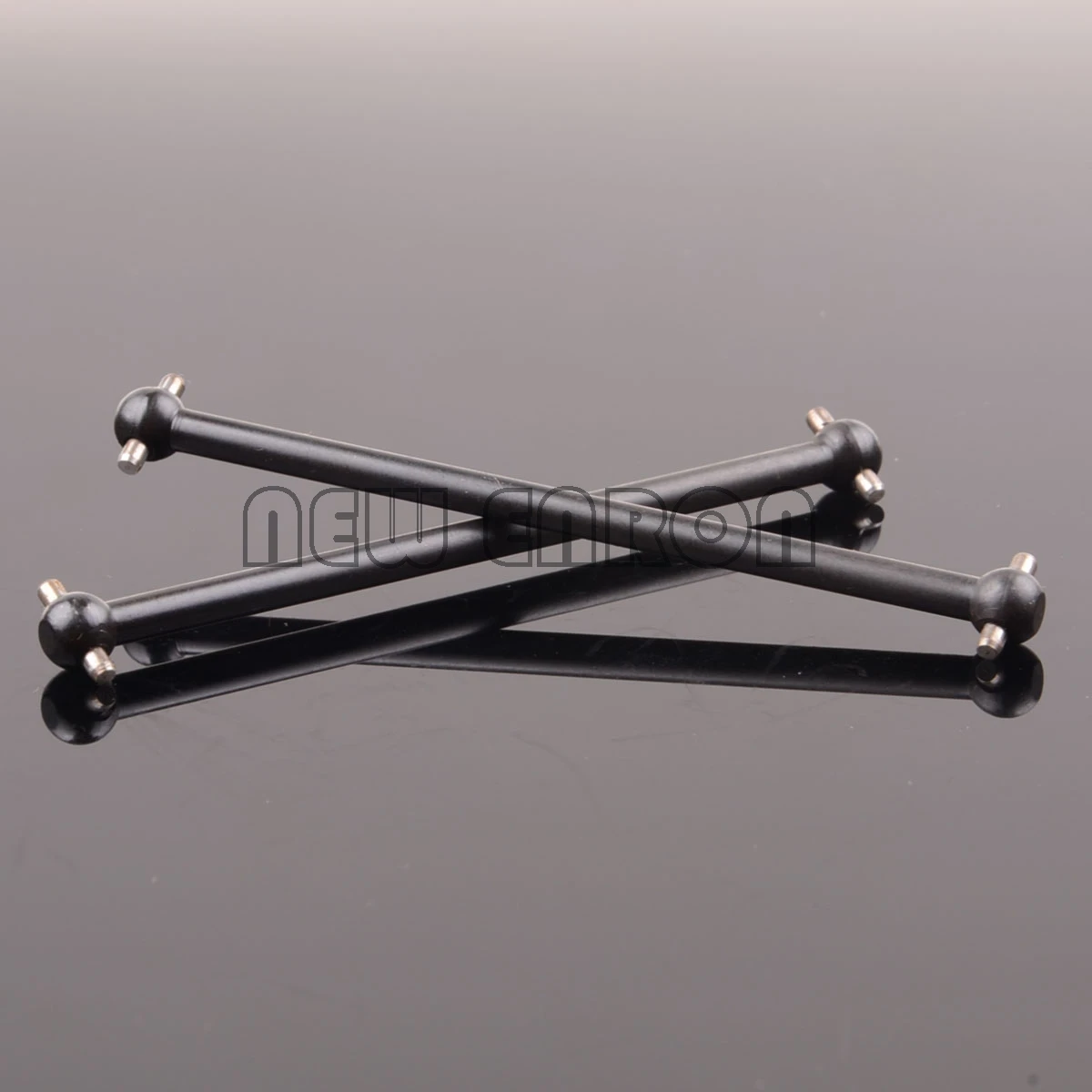 #107874 2Pcs Metal 61mm Drive Shaft DogBone Dog Bone For RC HPI Racing Moder Car - £7.63 GBP