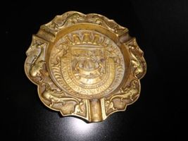 Nautical Brass Ashtray  7" Diameter image 9