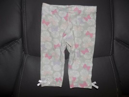 Disney Baby Minnie Mouse Print Leggings Size 3/6 Months Girl&#39;s NWOT - £10.27 GBP